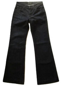 Jeans James Talla 27 x 33 Robyn Flare Troy Lavado Oscuro Elastizado Denim Mujer Pierna Ancha - Imagen 1 de 6