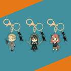 Anime SpyxFamily Anya Yor Loid Forger Arcylic Keychain Key Ring Pendant Gift