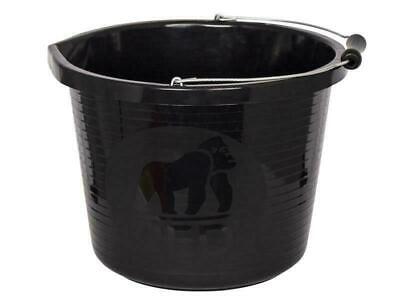 Red Gorilla Premium Bucket 3 Gallon (14L) - Black GORPRMBK • 7.78£