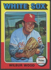 1975 Topps #110 Wilbur Wood Chicago White Sox