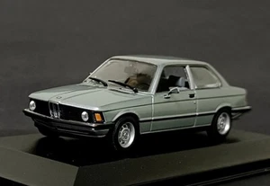 1/43 BMW 318 Coupé (E21) 1975-83 Blue met Vintage Minichamps - Picture 1 of 9