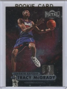 TRACY McGRADY ROOKIE CARD 1997/98 Metal Basketball RC TORONTO RAPTORS - Picture 1 of 2