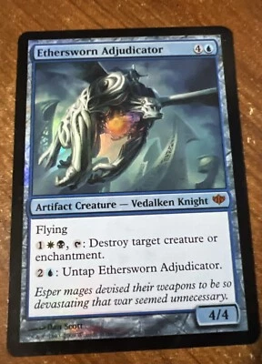 MTG Ethersworn Adjudicator Conflux 26/145 Foil Mythic - Image 1 of 4