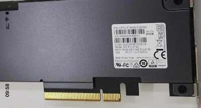 6.4TB SSD Samsung PCIE PM1725A MZ-PLL6T4HMLS-000MV MZ-PLL6T40 Solid State Drive - Image 1 of 4