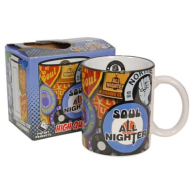 KAPOW GIFTS Northern Soul Mug. MOD Vespa Scooter Moped Music Coffee Tea Kitchen Home