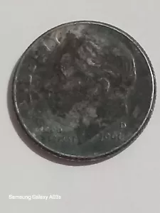 1996 D Dime Missing Clad Layer and die error on back - Picture 1 of 11