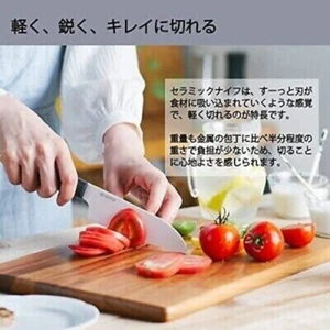 Kyocera JAPAN Ceramic Chef's Knife SANTOKU Fine Legend Model FKR-170FL 170mm - Picture 1 of 7
