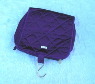 Tarte Púrpura Bolsa de Viaje Estuche Colgante Maquillaje 9" Foto 1 de 4
