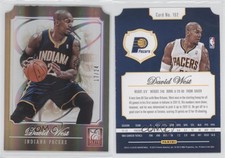 2012-13 Elite Status Gold Die-Cut /24 David West #152