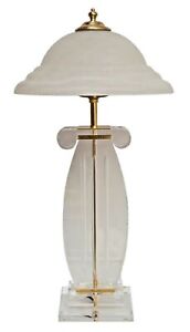 Elegante Acryl Design Tischleuchte Tischlampe Schreibtischleuchte Landhaus