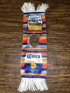 Corona Light Beer Bottle Poncho Cover Koozie Cinco de Mayo Advertising Doll - Picture 1 of 4