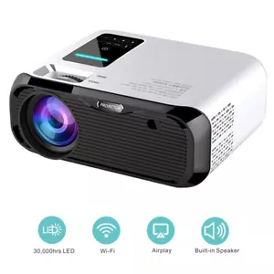 Mini LED Projector WIFI Android Bluetooth Home Theater Multimedia - Picture 1 of 12