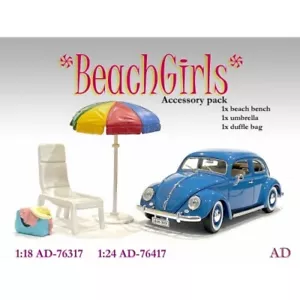 American Diorama 76417 Beach Accessories for Beach Girls 1:24 Figure 1/1000L... - Picture 1 of 4
