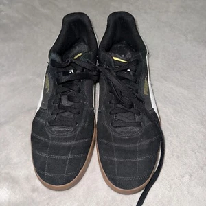 Puma Astro Kick Low Top Sneakers 369115-06 Black Suede/Gum Sz 12 - Picture 1 of 8