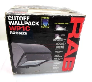 RAB WP1C Cutoff Wallpack Bronze Light WP1CH70 - Picture 1 of 5