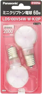Panasonic Mini-krypton ball type bulbs 40watt E17 LDS100V36W.W;K.2P, 10 packs - Picture 1 of 1