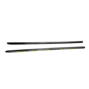 2 PIEZAS Tira climática de puerta Ventana Cinturón Sello Moldura Ajuste para 96-00 Honda Civic - Imagen 1 de 6