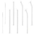 6 PCS Drinking Straw Cleaning Brush Eco Glass