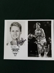 Steve Kerr Original Signed Autograph - Picture 1 of 1