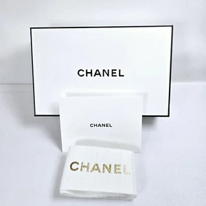 CHANEL 2024 Holiday Classic Wrapping W/ Box & Blank Gift Message Card - Picture 1 of 4