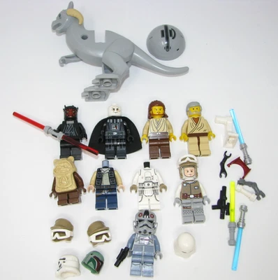 Enorme lote de peças de minifiguras Lego Star Wars - Imagem 1 de 3