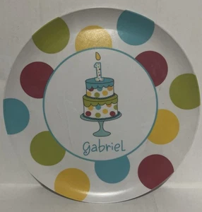 Personalized Dinner Plate - Gabriel - Picture 1 of 2