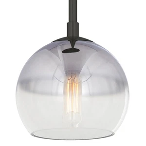 Forte Lighting 2751-01 Callisto 7"W Mini Pendant - Black - Picture 1 of 4