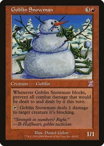 1x Goblin Snowman - LP - Time Spiral Block - SPARROW MAGIC mtg - Picture 1 of 1