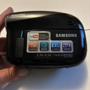 Samsung DVD Cam -RW-R Schneider Kreuznach Untested NO POWER CABLE - Picture 1 of 21