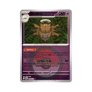 Shedinja Reverse Holo 061/132 Pokémon ME01: Mega Evolution Base | FREE SHIPPING - Picture 1 of 1