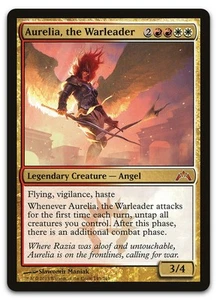 Aurelia, the Warleader #143 (LP) Gatecrash GTC Magic MTG - Picture 1 of 1