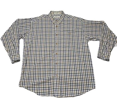 Camisa vintage a cuadros Orvis XLTL para hombre Foto 1 de 4