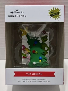 Nuevo en caja Hallmark The Grinch Cindy Lou adorno de árbol de Navidad NUEVO EN CAJA 2024 - Imagen 1 de 8