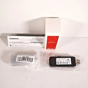 Vodafone USB Connect 4G V2 IK41VE BLACK Mobile Internet Dongle EC Complete - Picture 1 of 9