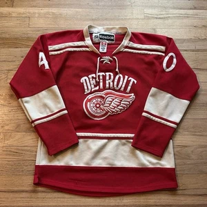 Detroit Red Wings Reebok EDGE 2.0 #40 Zetterberg jersey size 48 vintage 1990s - Picture 1 of 8