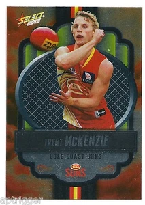 2013 Champions Silver Parallel (95) Trent McKENZIE Gold Coast - Picture 1 of 1