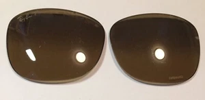 Ray Ban RB4263 Chromance Polarized Brown Gold Mirror Replacement Lenses 55mm - Picture 1 of 7
