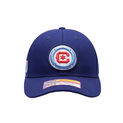 Sombrero ajustable Chicago Fire FC 'Standard' de Fan Ink - Azul oscuro MLS Foto 1 de 4