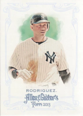 2013 Topps Allen and Ginter #328 Alex Rodriguez SP Card - Image 1 of 2