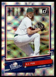 2020 DONRUSS THE ROOKIES /349 A.J. PUK R6 - Picture 1 of 2