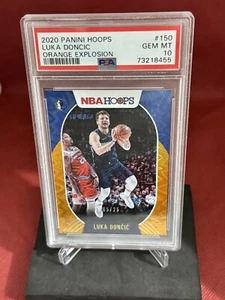2020 Luka Doncic Panini Hoops Orange Explosion #150 5/25 PSA 10 RARE CARD 🔥🔥 - Picture 1 of 3