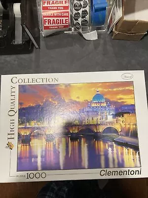 Clementoni High Quality Collection: Rome- St. Peter’s Basilica 1000 Piece Puzzle - Image 1 of 4