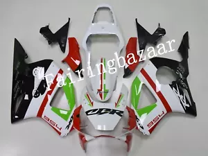 Kit de carenado de carrocería de inyección ABS 2002 CBR954RR 2003 negro blanco rojo inyección - Imagen 1 de 6