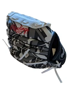 Rawlings Remix  REM91 Glove Black White Camo TBall EALE5 - Picture 1 of 4