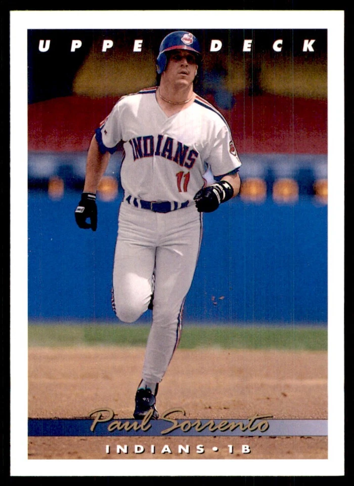 1993 Upper Deck Paul Sorrento #196 - Image 1 of 2