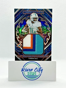 Tyreek Hill - 2023 Obsidian - Unbreakable Orange Electric Etch 19/49 - 🐬 - Picture 1 of 2