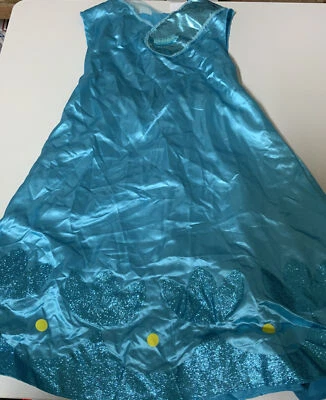 🧷 Trolls World Tour Poppy 豪华儿童服装 M(7-8) 仅连衣裙👈 — 第 1/2 张图片