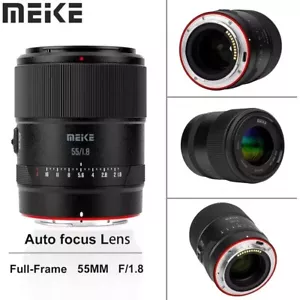 MEIKE 55mm F1.8 Pro Auto Focus STM Full Frame Prime Lens for Fujifilm X-Mount - Picture 1 of 8