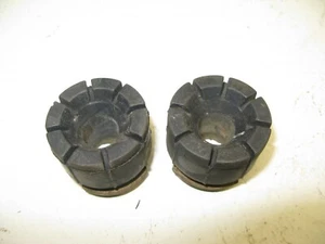 1988 Honda TRX200SX Fourtrax ATV Pair of Rubber Seat Grommets Mounts Some Cracks - Picture 1 of 3