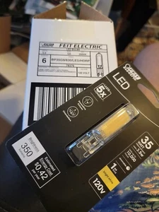 Caja De 6 Feit Bombilla LED Eléctrica 35W Base G9 Blanco Brillante 3000K 350 Lúmenes - Imagen 1 de 1